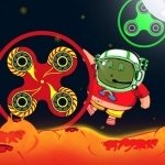 Постер игры Спиннер Астро: Пол - Это Лава